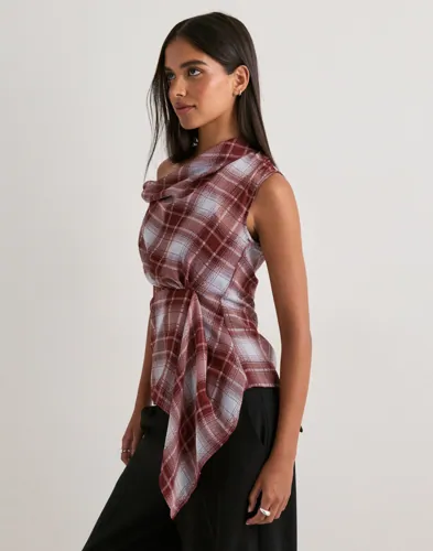 VERO MODA Vmphoenix Sl Lng Knot Asm Top Wvn E toppar dam – bild 3