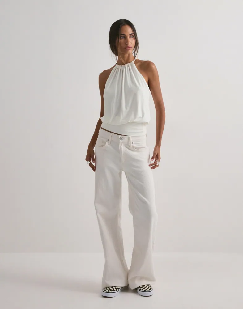 Nelly Soft Drape Tie Back Top toppar & linnen dam – bild 2
