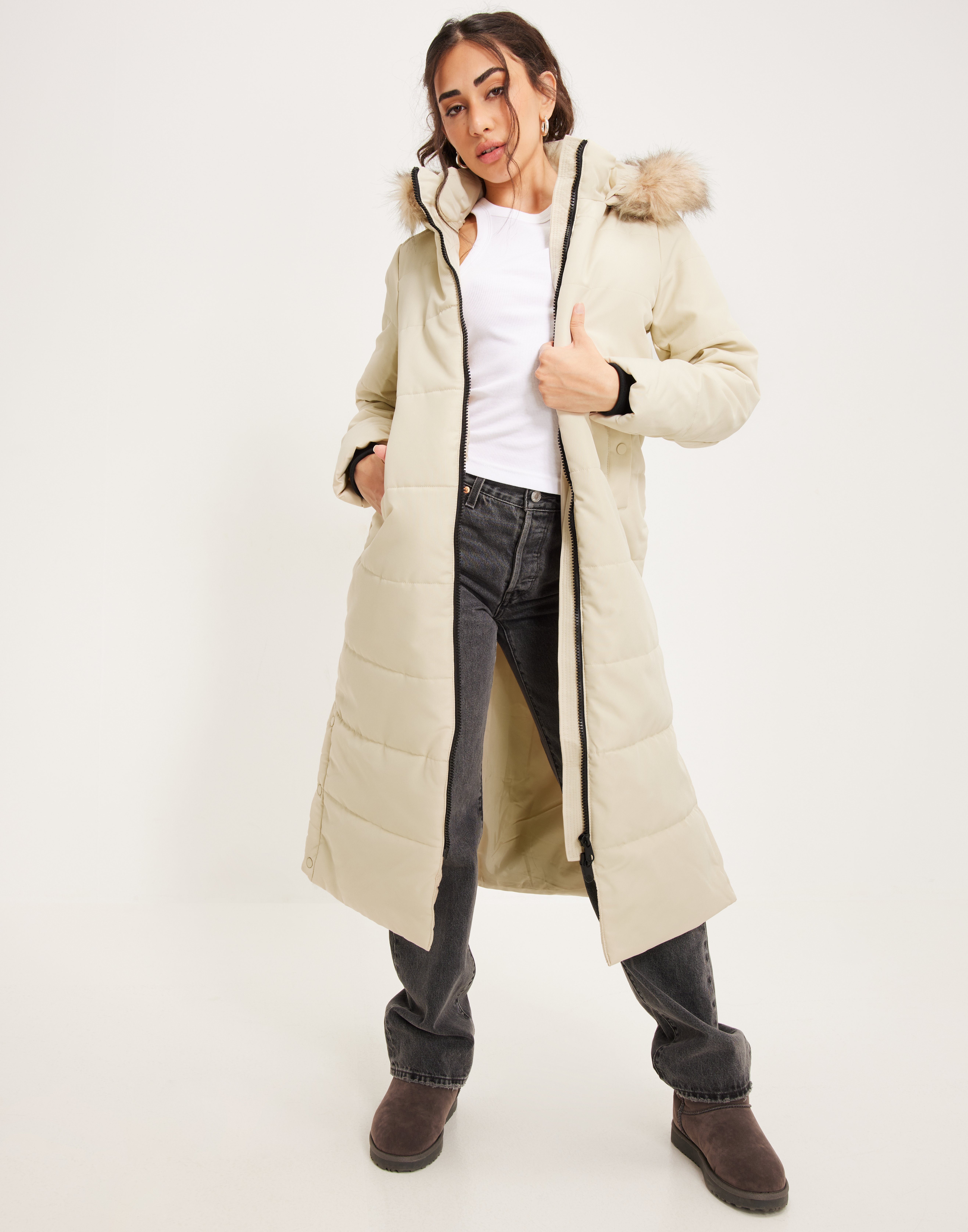 Blondevenusioncoatブロンドヴェニューシャンコートリリィスノコフ Buy Vero Moda VMADDISON LONG COAT - Oatmeal | Nelly.com