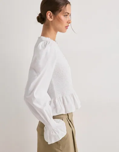 Nelly Favorite Smock Blouse blusar dam – bild 3
