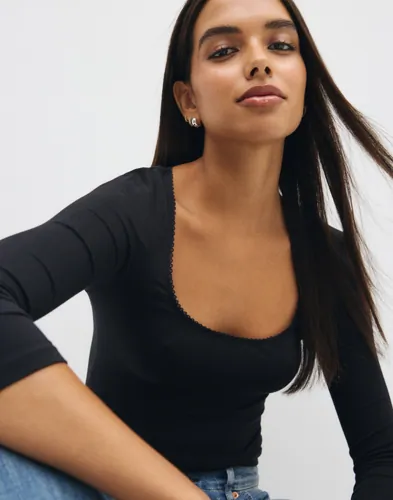 Nelly Romance Half Sleeve Top toppar dam – bild 3