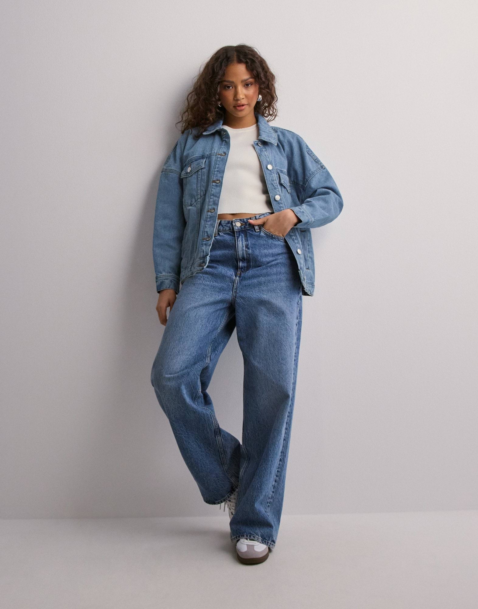 ONLY Onlsafe Caroline Oversized Dnmjack Noos dames Jeansjas