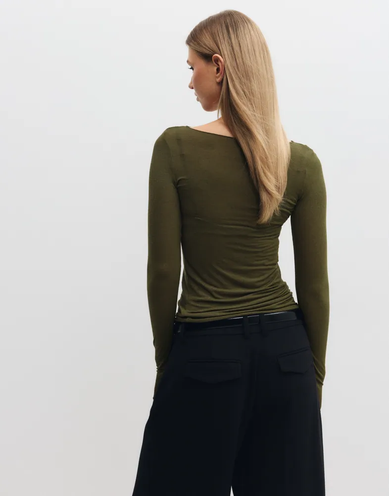 Hunkemöller Top Ls Boatneck Intimates underställ dam – bild 3