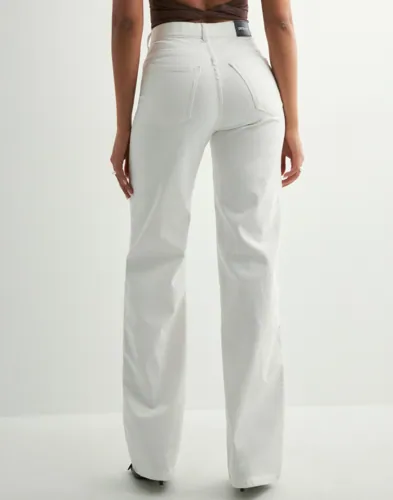Dr Denim - Hvid - Moxy Straight