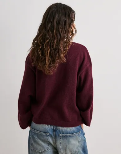 Pcida Ls O-Neck Knit Cardigan Noos 3