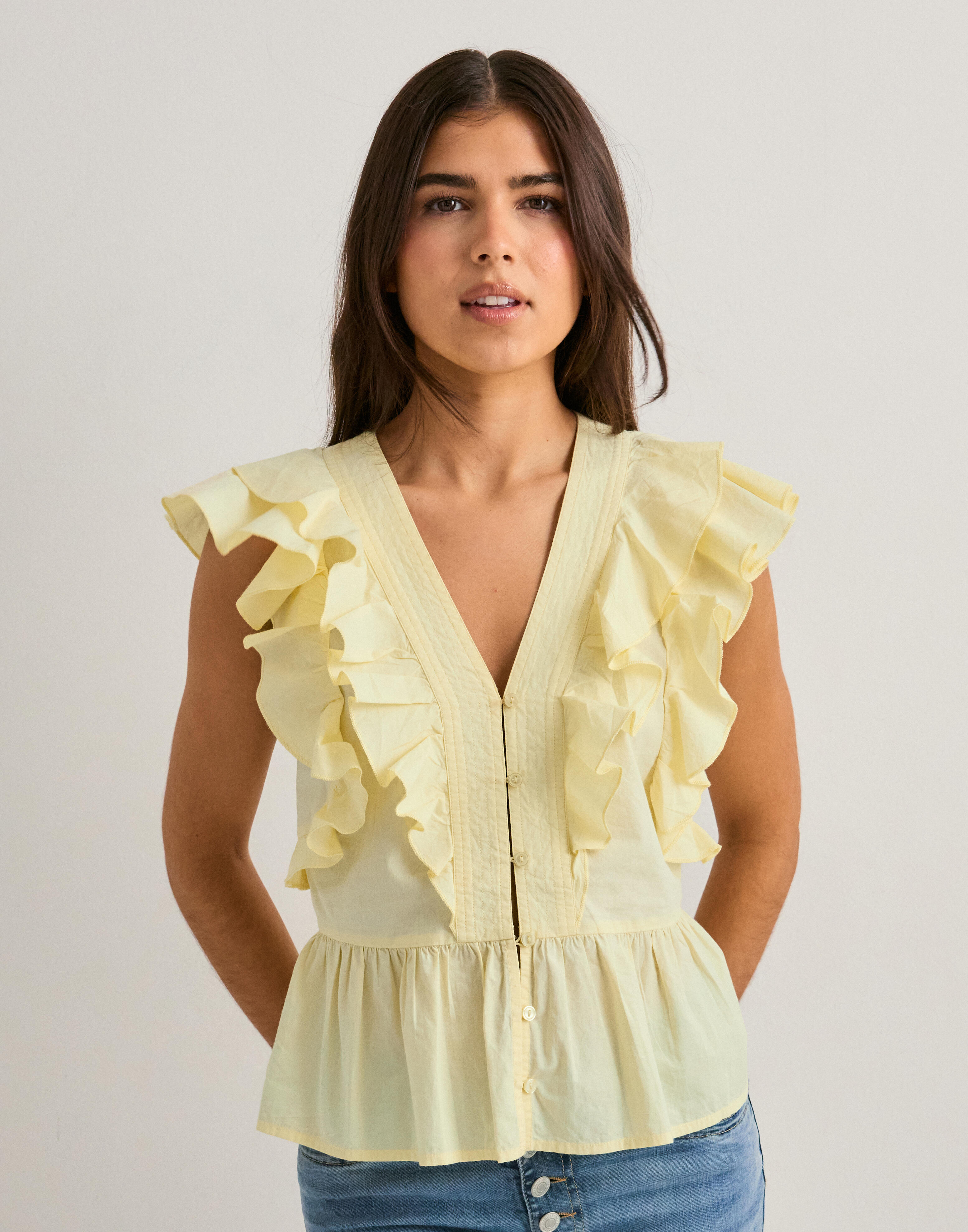 Cute Pleat Blouse