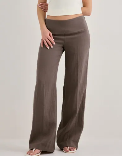 Nelly Clean Soft Flare Pants mjukisbyxor dam – bild 2
