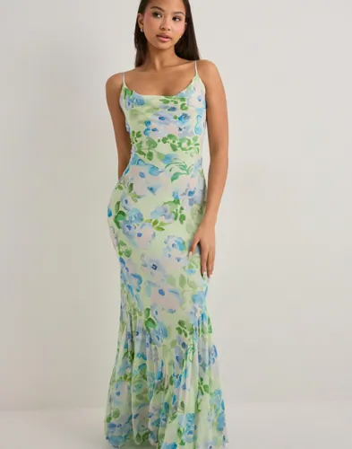 MALINA Amaia Silk Blend Chiffon Maxi maxiklänningar dam – bild 2