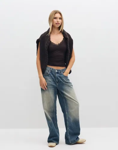 VERO MODA Vmrosa Sl Top Ga Jrs Noos linnen dam – bild 2