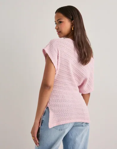 Nelly Crochet Slit Top toppar dam – bild 3