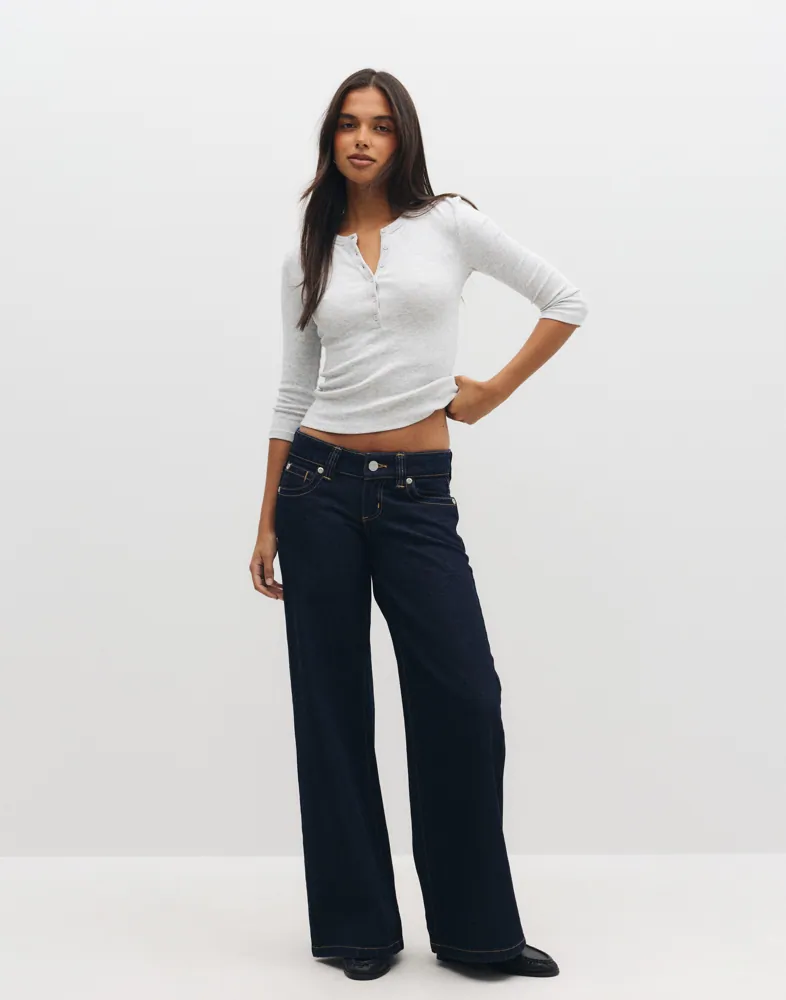 Abrand Jeans 00 Wide Richie Rcy jeans dam – bild 2