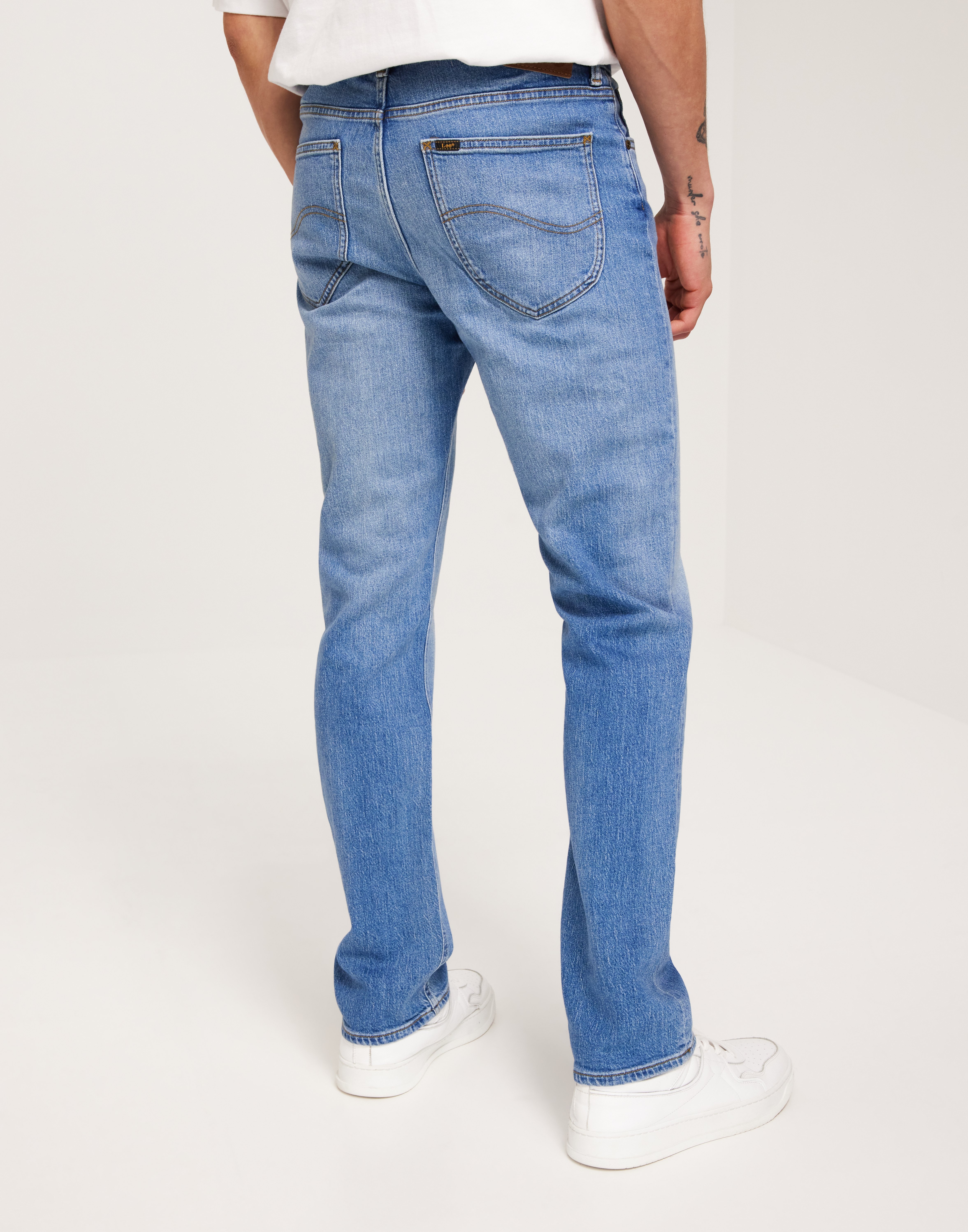 Lee Jeans West Straight jeans Blå