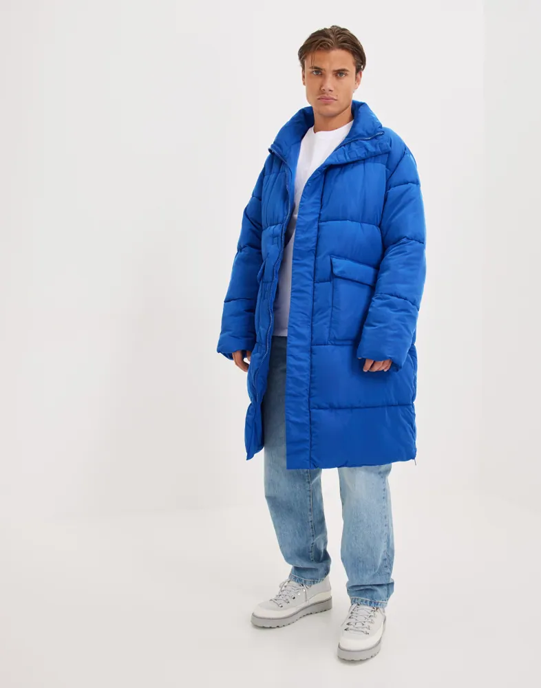 Buy Sixth June OVERSIZE LONG DOWNJACKET Blue NLYMAN