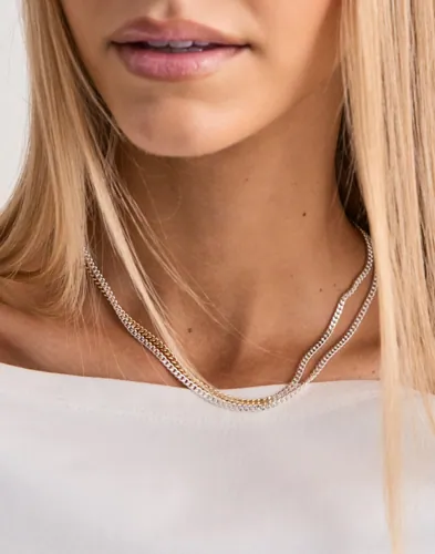 Pilgrim - Silver - Inner 2-in-1 Set Necklaces