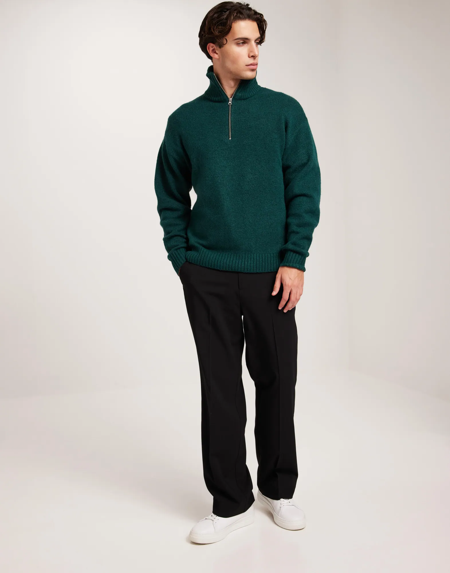 JOROLLIE KNIT HALF ZIP SN