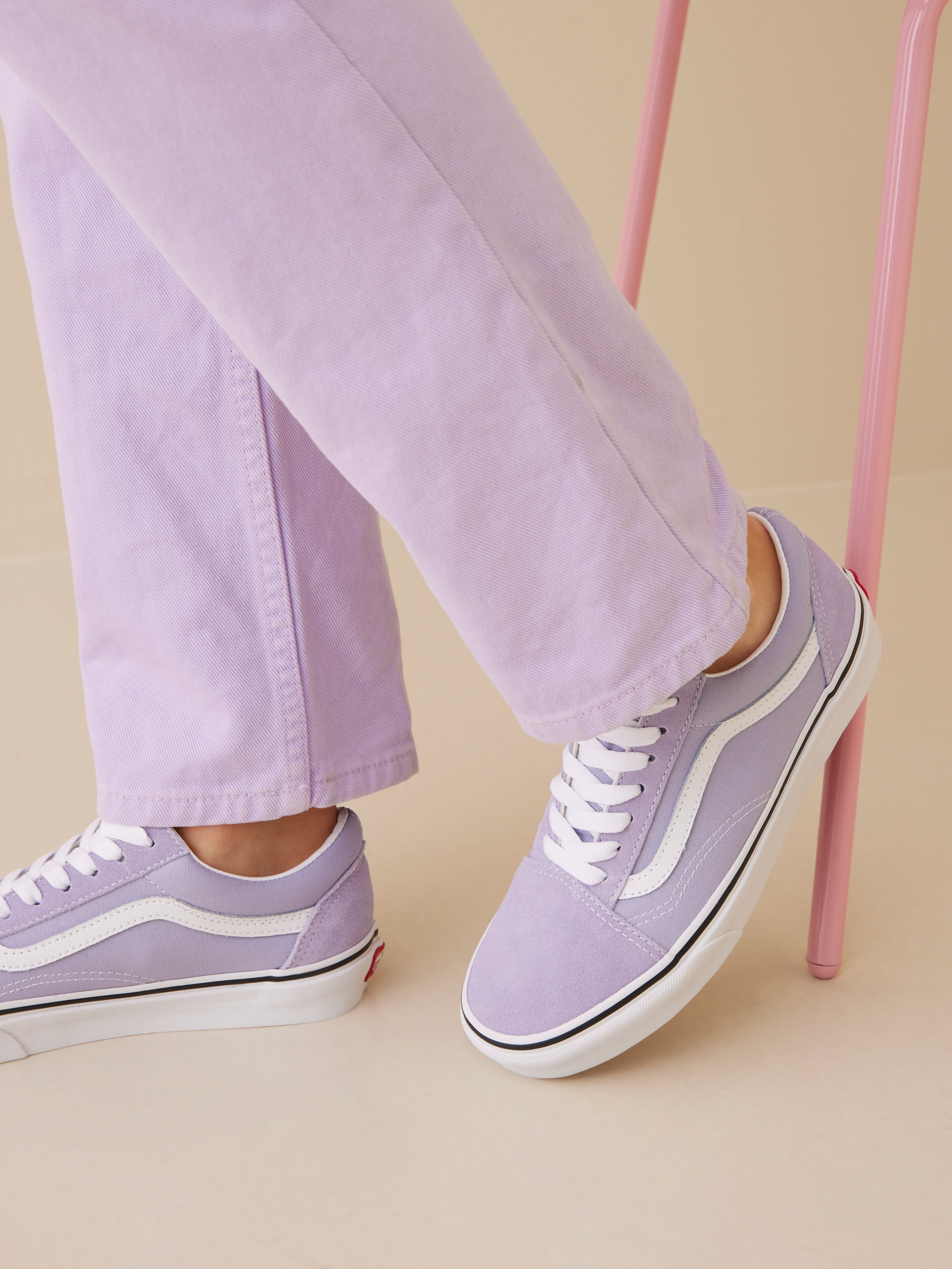 Lavender purple vans hotsell