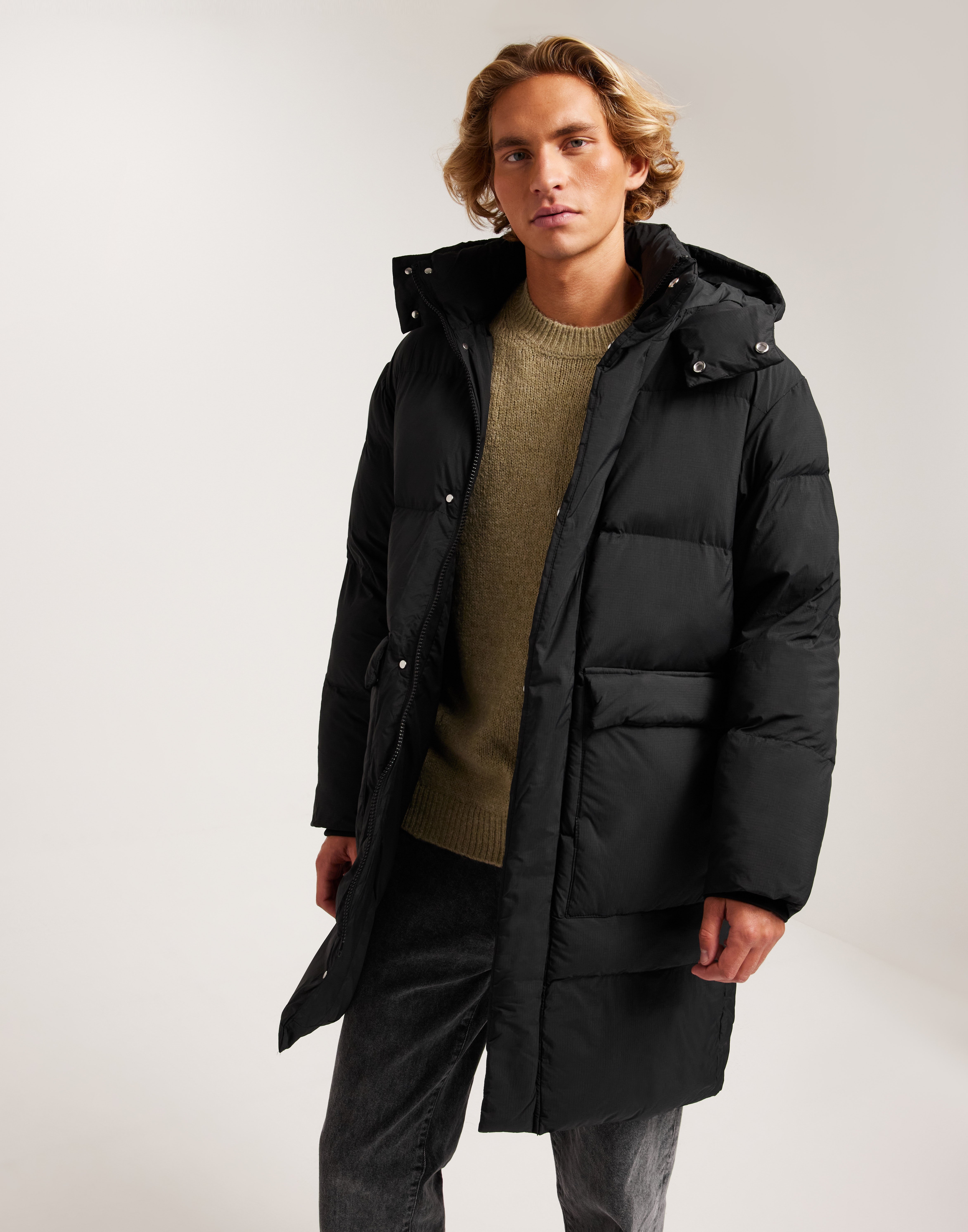 Buy Jack & Jones JPRBLAJEFFERSON LONG PUFFER - Black | NLYMAN