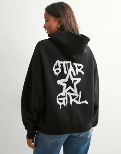 Nelly - Sort - Perfect Chunky Print Hoodie