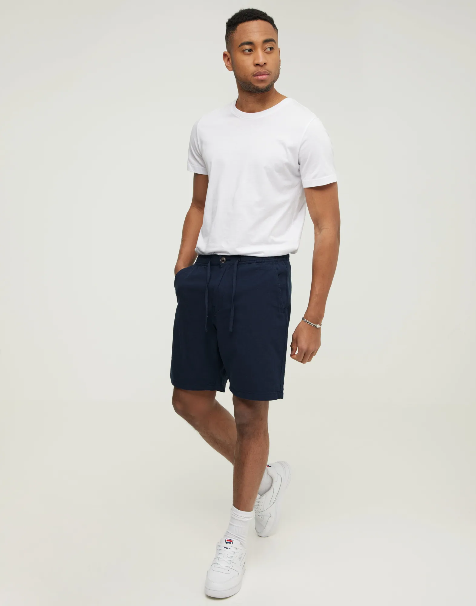 SLHCOMFORT-NEWTON LINEN SHORTS W