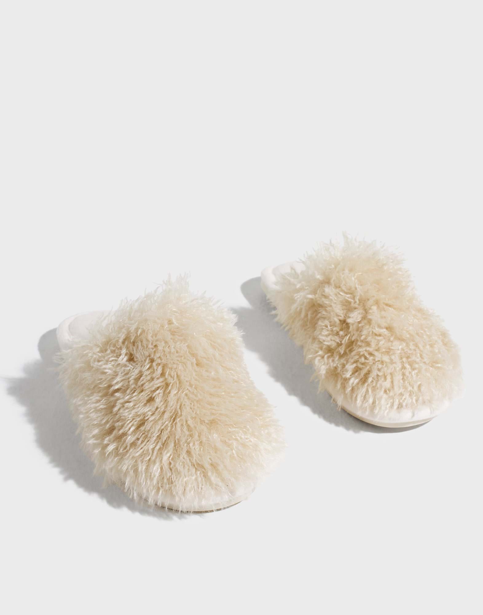 Noelle Fake Fur Mule