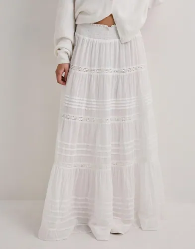 Neo Noir - Hvid - Felicia S Voile Skirt