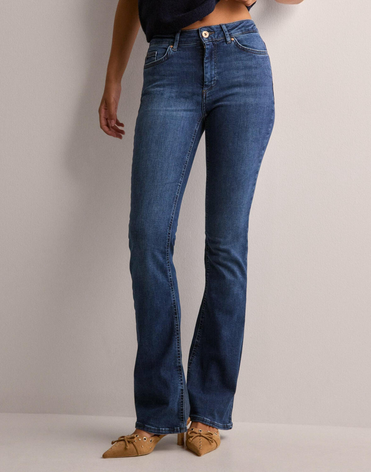 Onlblush Icon Coin Mid Sk Dnm Medium Blue Denim