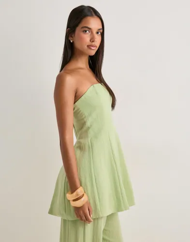 VERO MODA Vmlyra Bandeau Top Wvn Exp toppar dam – bild 3