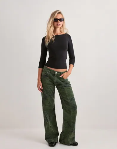 PIECES Pcphoebe 3/4 Boatneck Top Jrs Noos toppar dam – bild 2