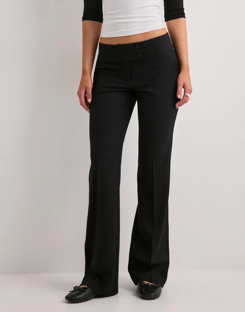 Nelly Low Waist Flare Pants byxor dam – bild 3