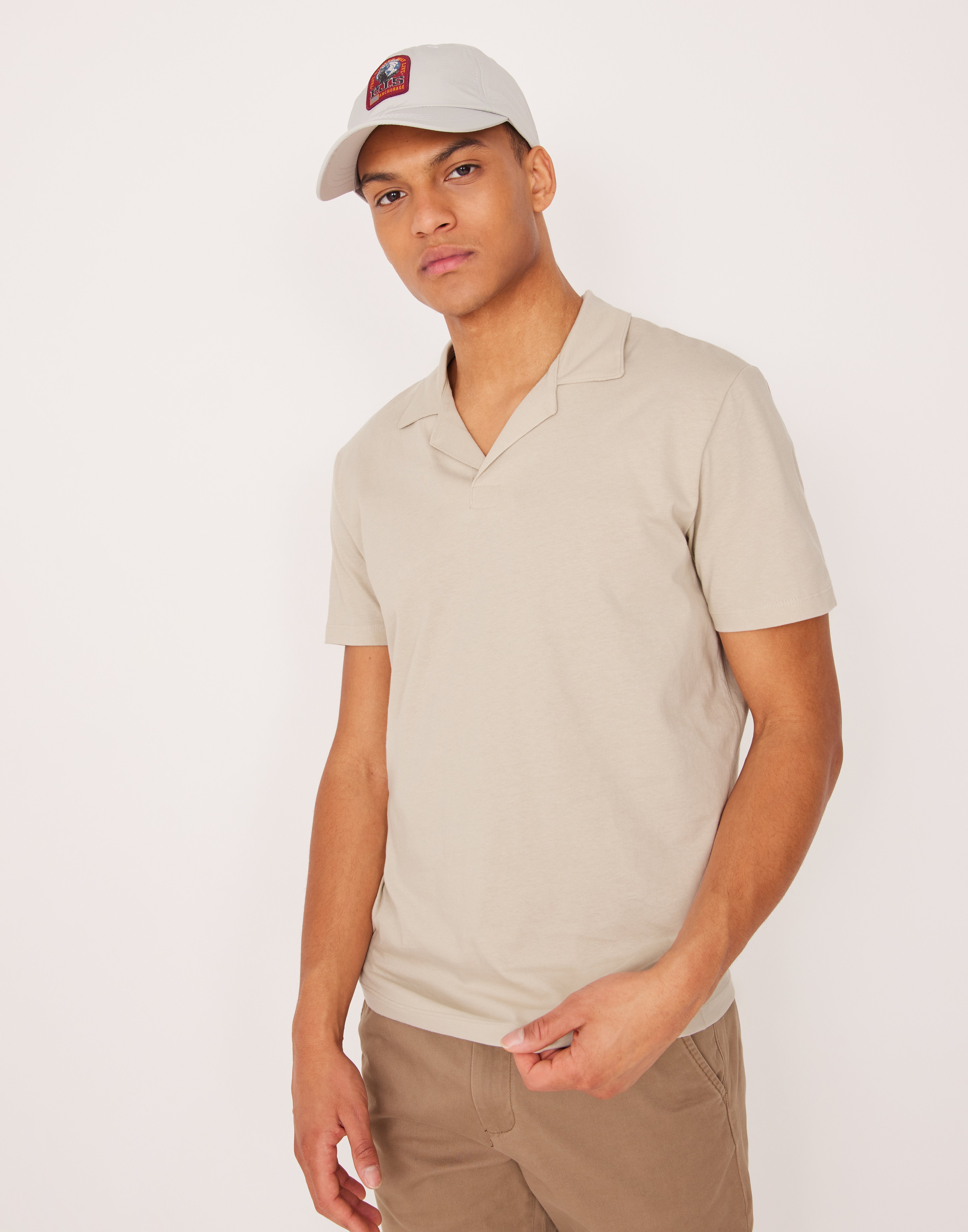 Only & Sons Onsabraham Reg Ss Resort Polo Cs Kortærmede poloer Beige