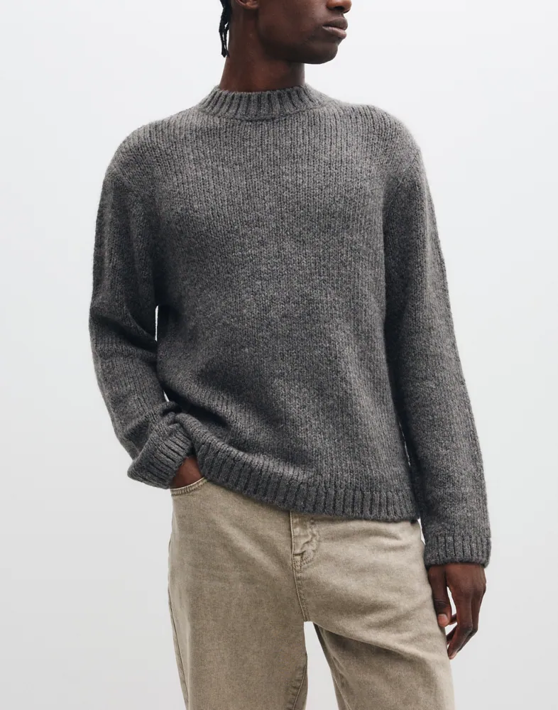Jorsalamanco Knit Crew Neck Stickade tröjor