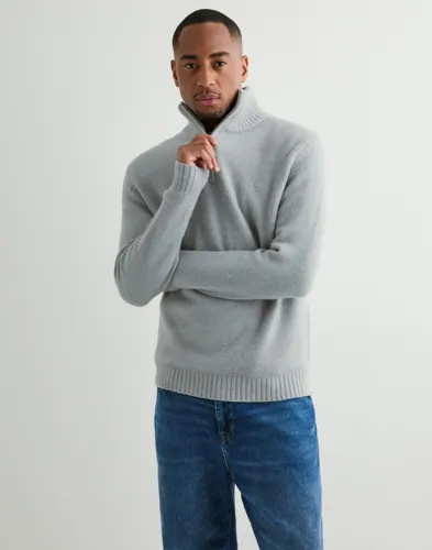 Que Sera Sera Ted Half Zip Knit Half zip stickade tröjor herr – bild 2