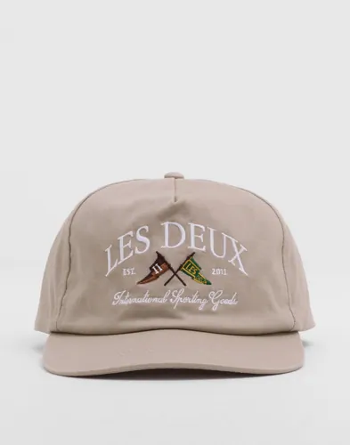 LES DEUX Ivy League Twill Letterman Cap Kepsar herr – bild 3