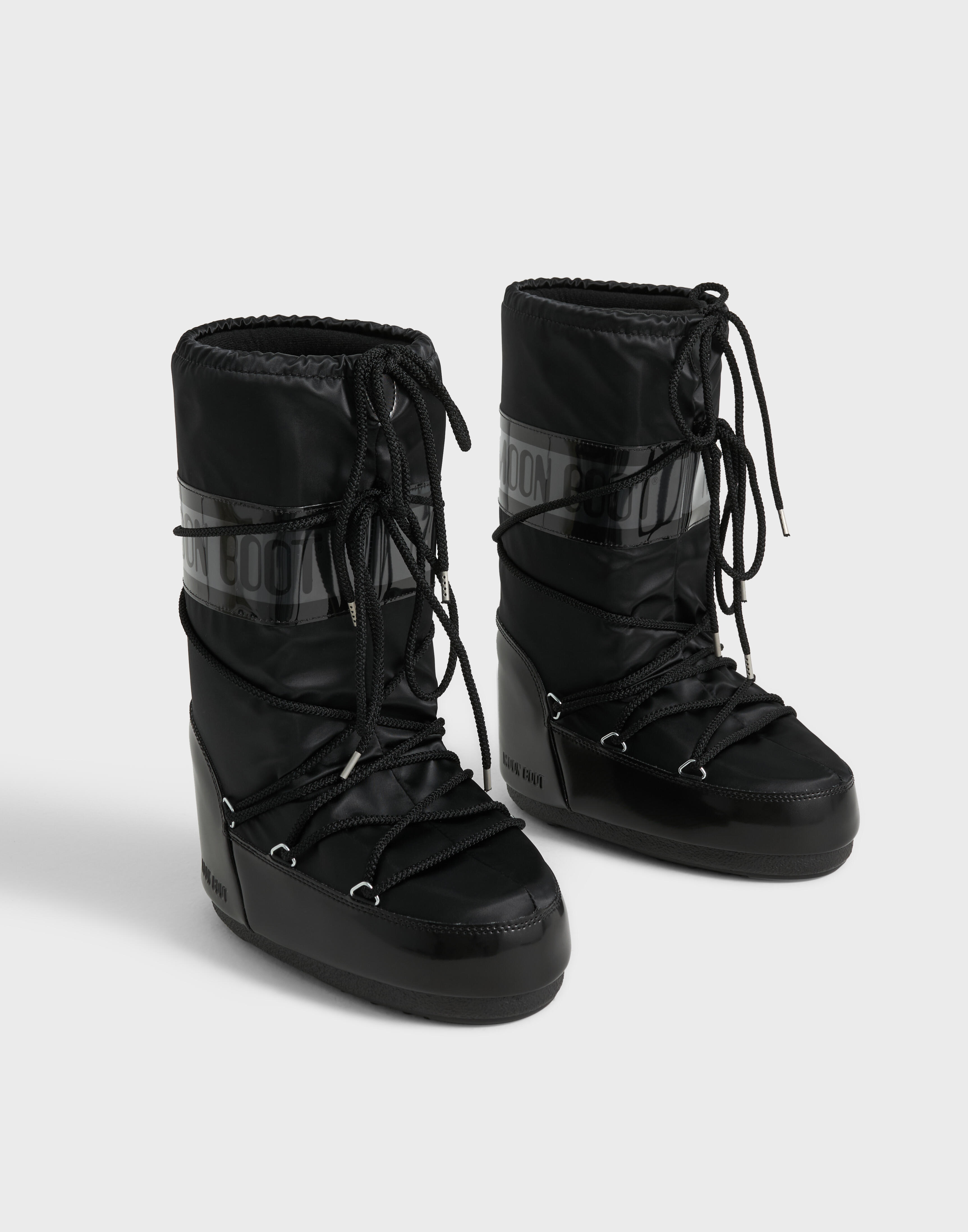 超安い MB Boot Moon Buy ICON Nelly.com | Black - GLANCE スキー