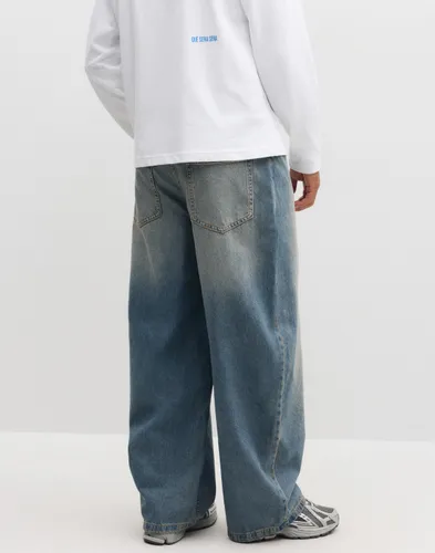 Jack & Jones Jjijoey Jjcrew Sq 071 Sn Loose fit jeans Blå