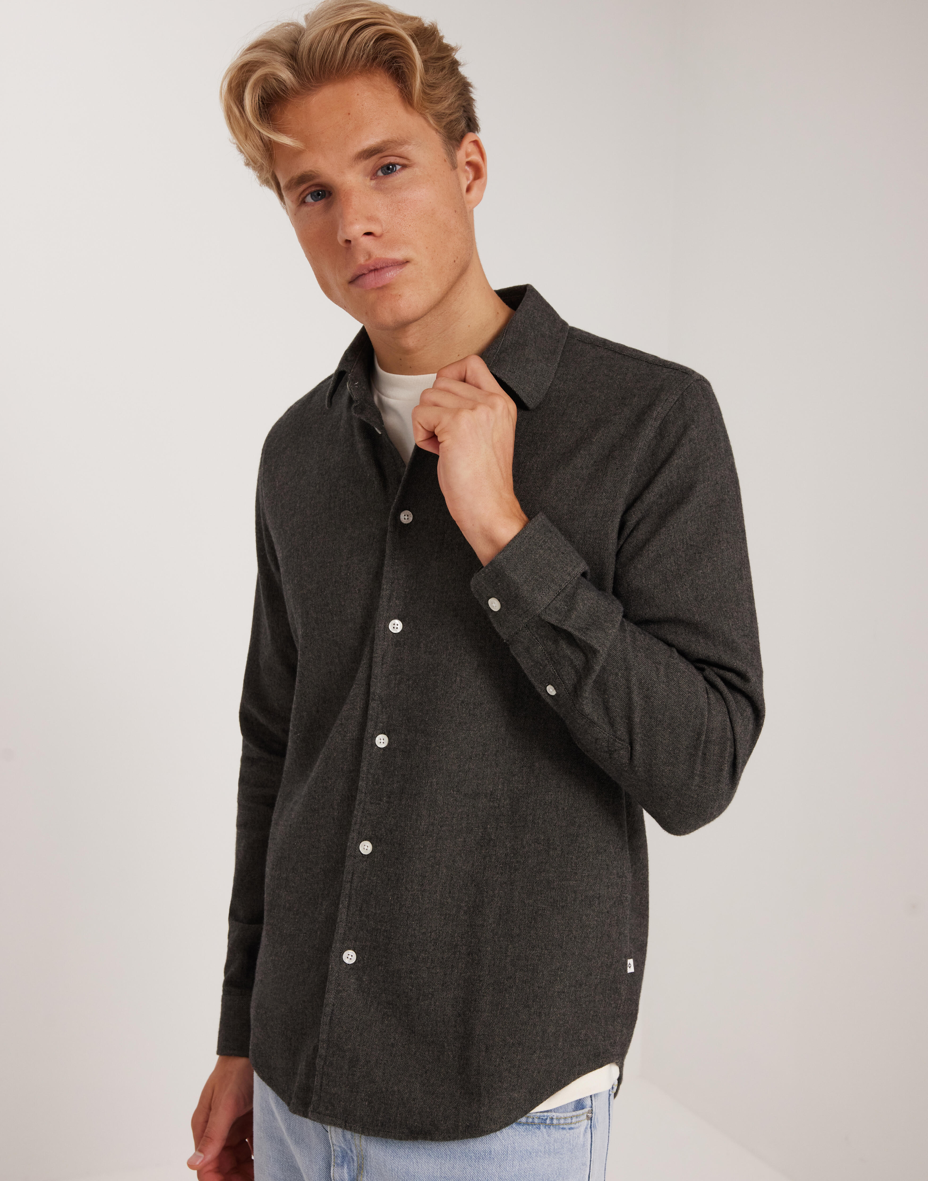 Buy Samsøe Samsøe Liam NX shirt 14039 - Brown | NLYMAN