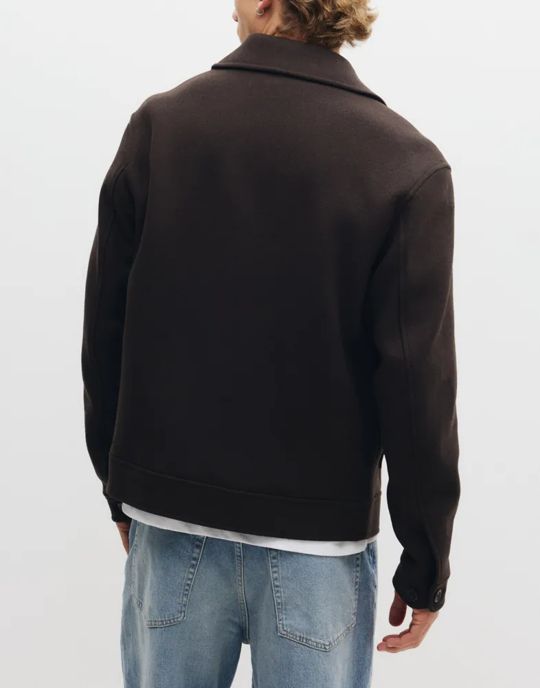 Selected Men Slhphilip Wool Blend Jkt Noos Vårjackor herr – bild 3