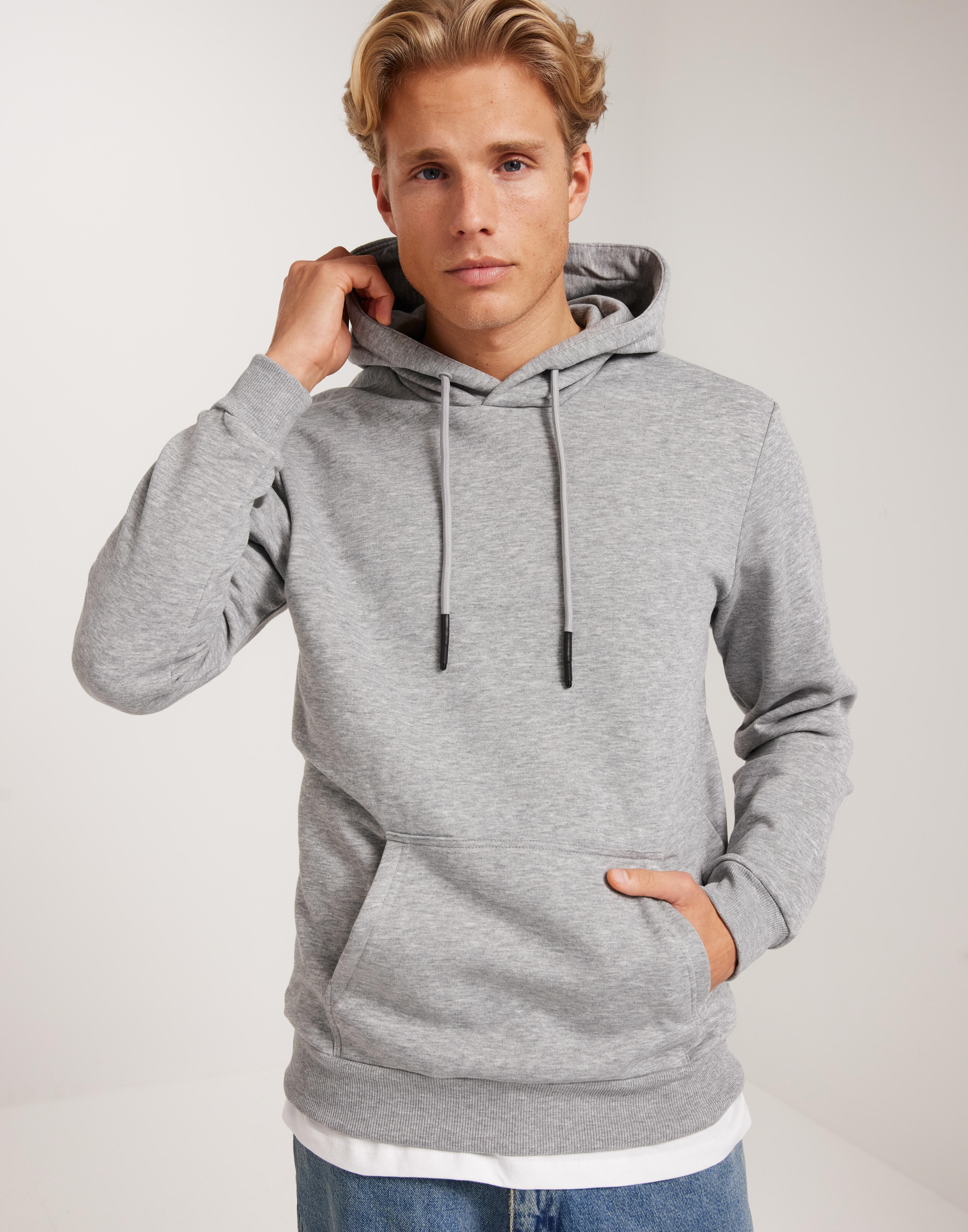 Only & Sons Onsceres Hoodie Sweat Noos Hoodies Grå