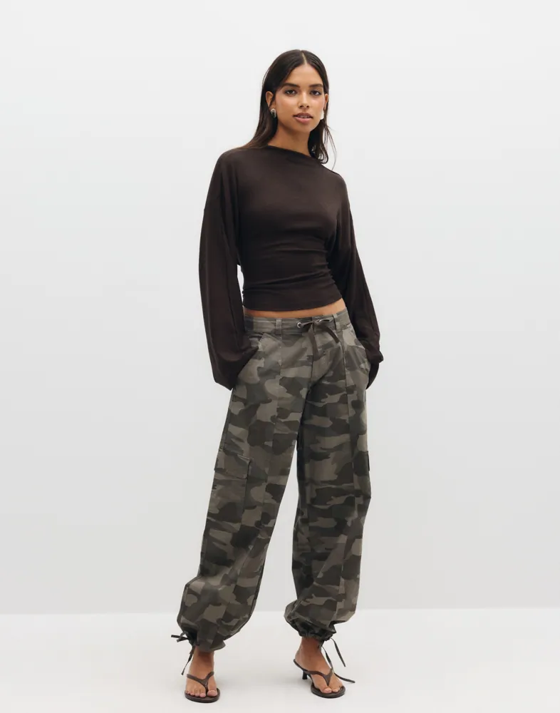 Onlestrid L/S Tie Top Jrs