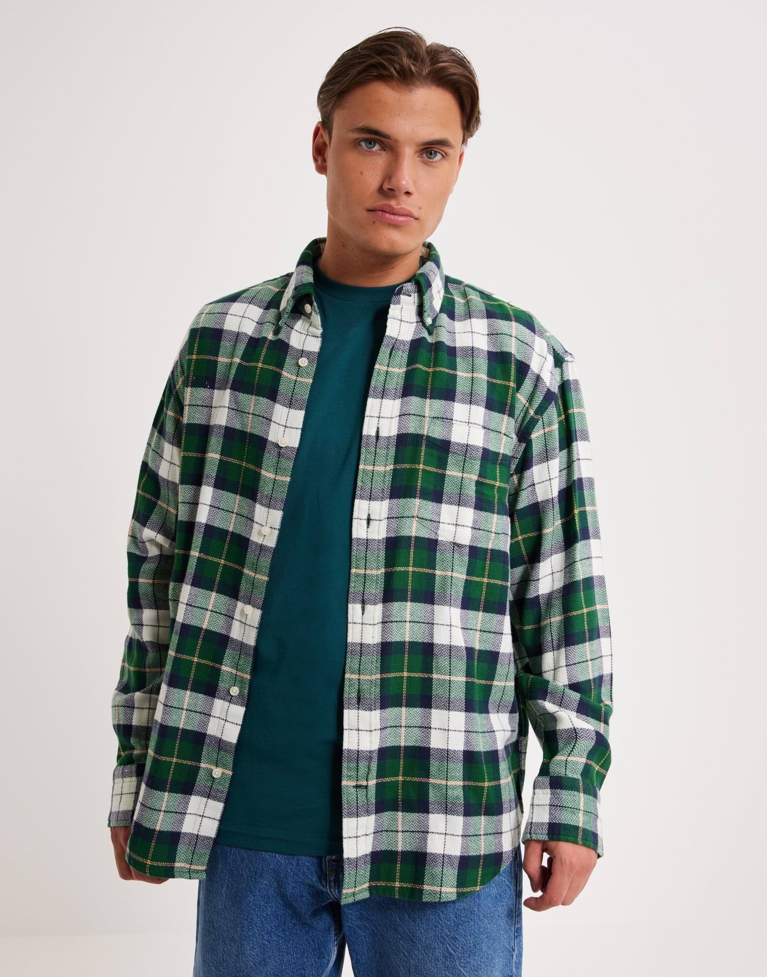 D2. REL TEXTURE CHECK SHIRT BD