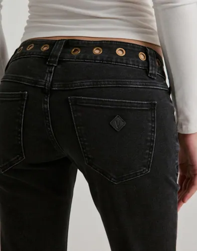 Abrand Jeans 00 Kick Brie Eyelet Tall bootcut & flared jeans dam – bild 3