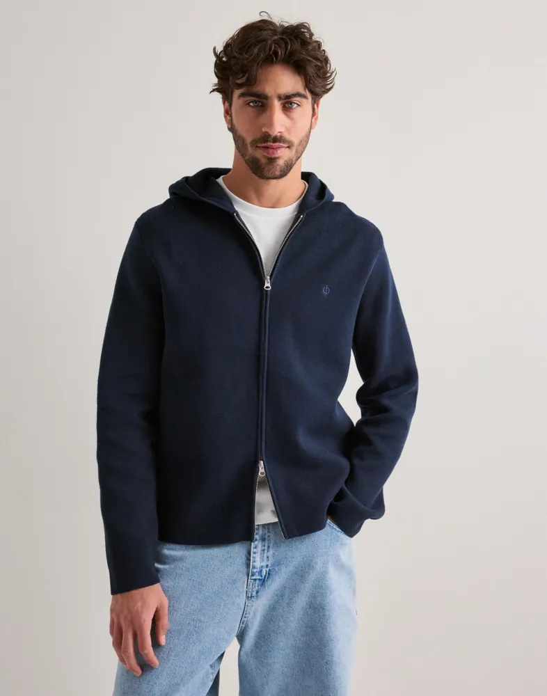 Saniklas Hoodie 15333 Hoodies med dragkedja