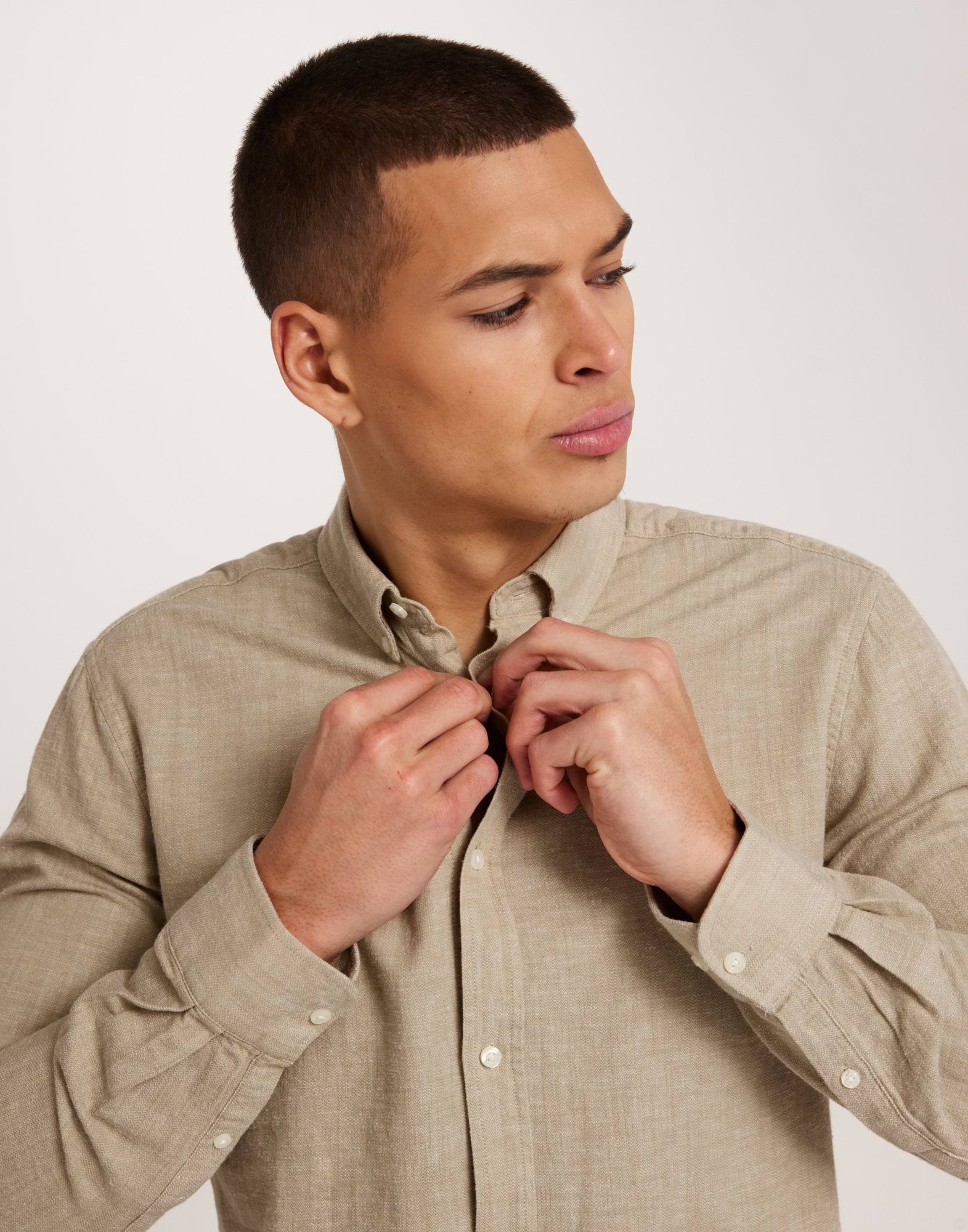 ONSARLO LS HRB LINEN SHIRT