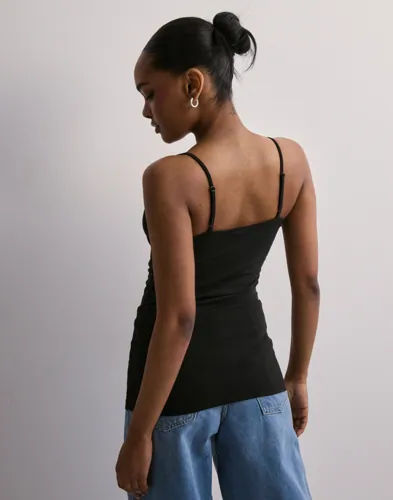 VERO MODA Vmmaxi My Soft V Singlet Ga Noos linnen dam – bild 2