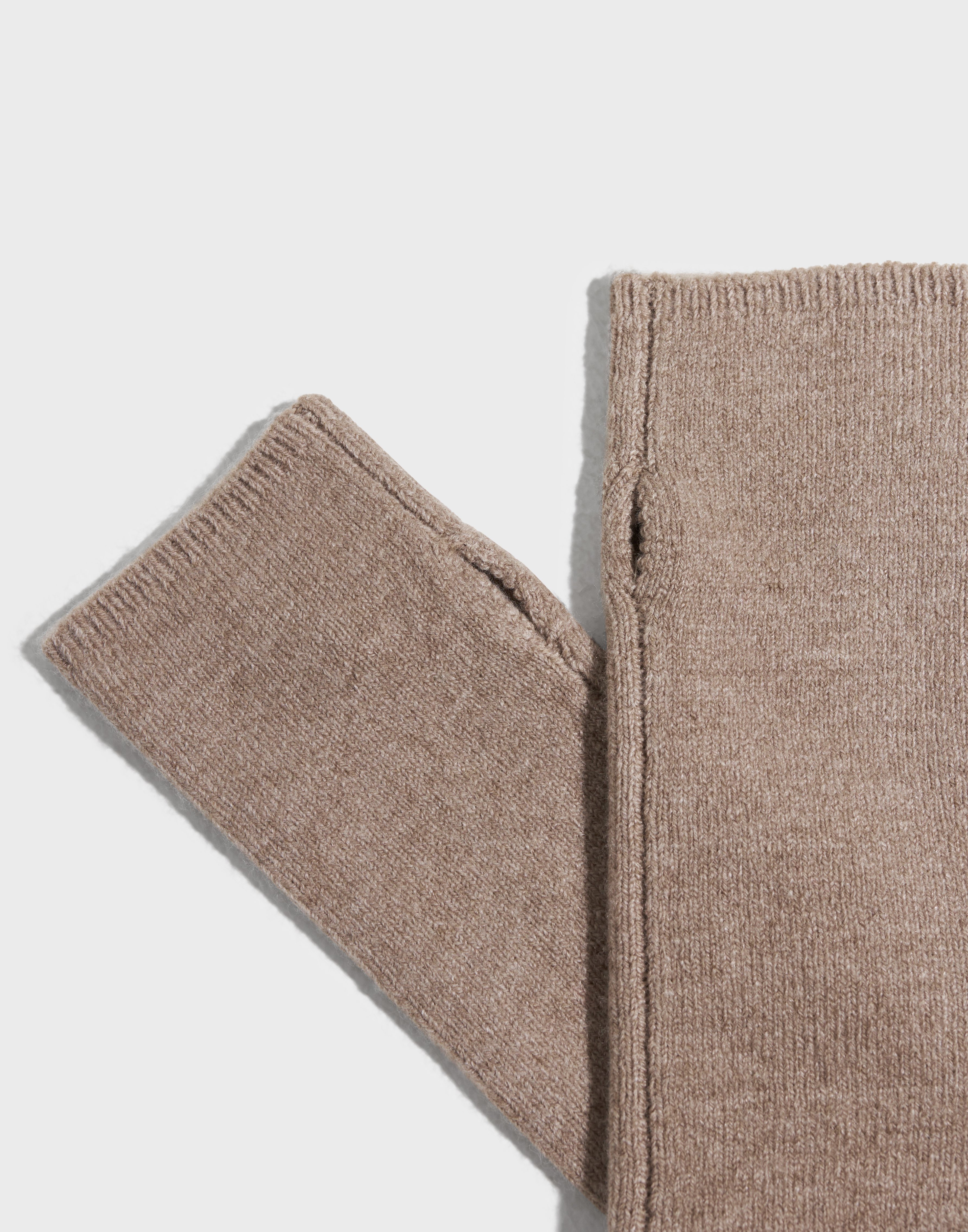 Buy BECKSÖNDERGAARD Woona Arm Warmer - *NY*Dark Beige Melange