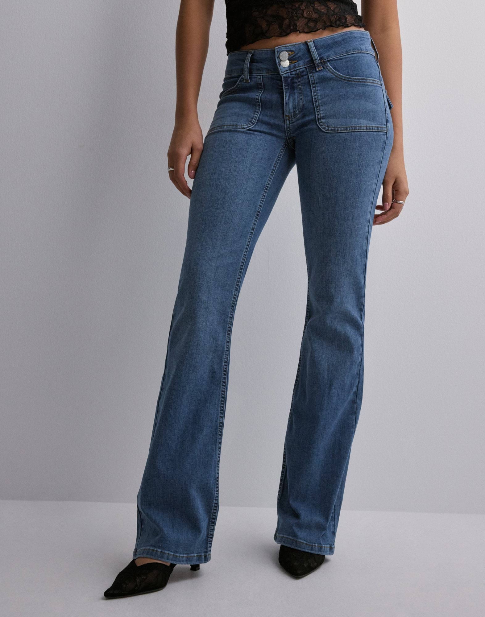 Low Waist Bootcut Jeans