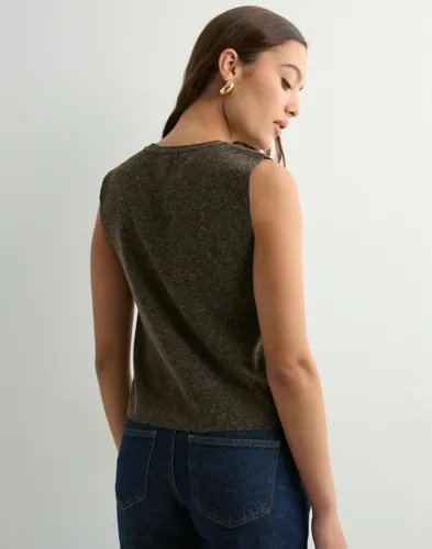 ONLY Onlbillie Sl Vest Cc Knt stickade västar dam – bild 2