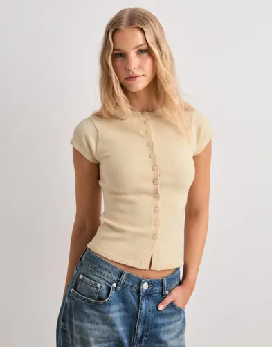 Button Knit Top