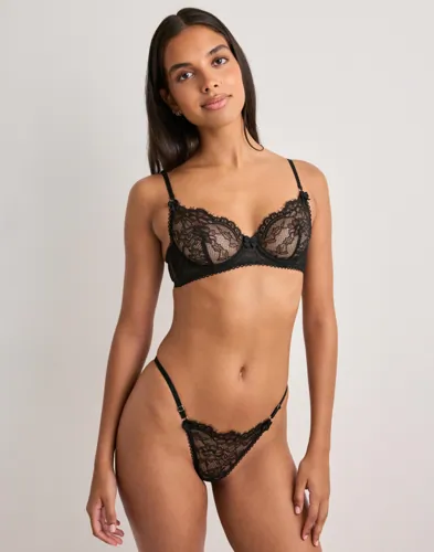 Nelly Lash Lace Thong string dam – bild 3