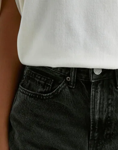 VERO MODA Vmzelda Hr Barrel Denim Jeans Mix dam – bild 3